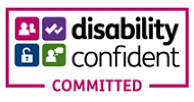 Disability Confident Committed logo